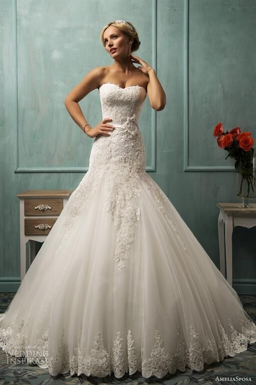 Итальянские свадебные платья от Amelia Sposa. Коллекция 2014