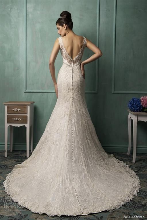 Итальянские свадебные платья от Amelia Sposa. Коллекция 2014