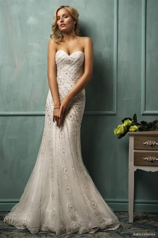 Итальянские свадебные платья от Amelia Sposa. Коллекция 2014