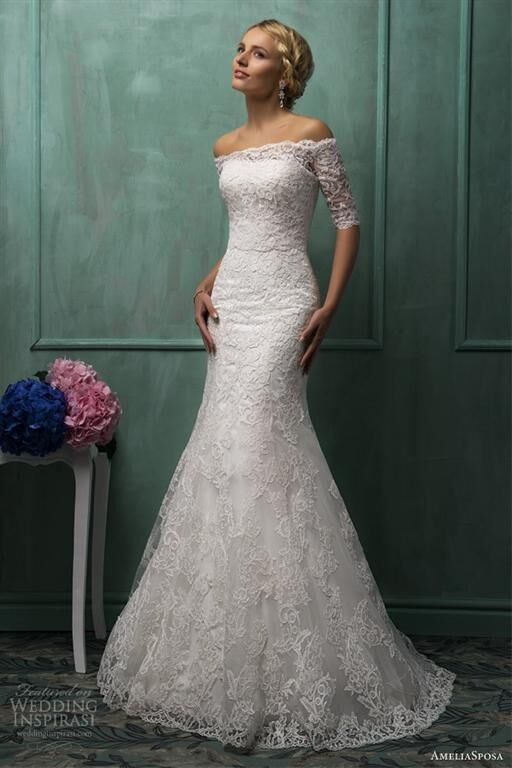 Итальянские свадебные платья от Amelia Sposa. Коллекция 2014