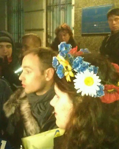 Задержанную у посольства США активистку Евромайдана отпустили