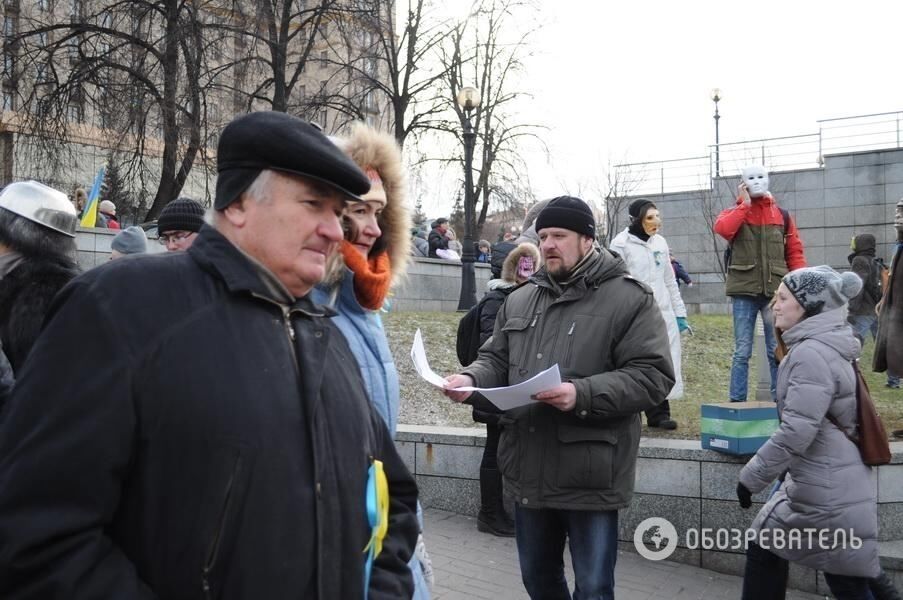 В Киеве прошло очередное Народное вече