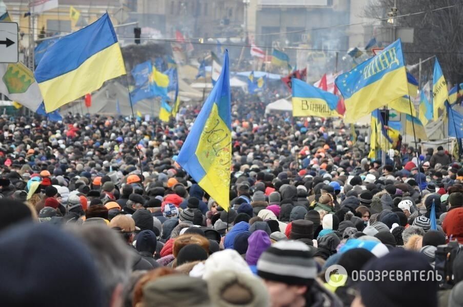 В Киеве прошло очередное Народное вече