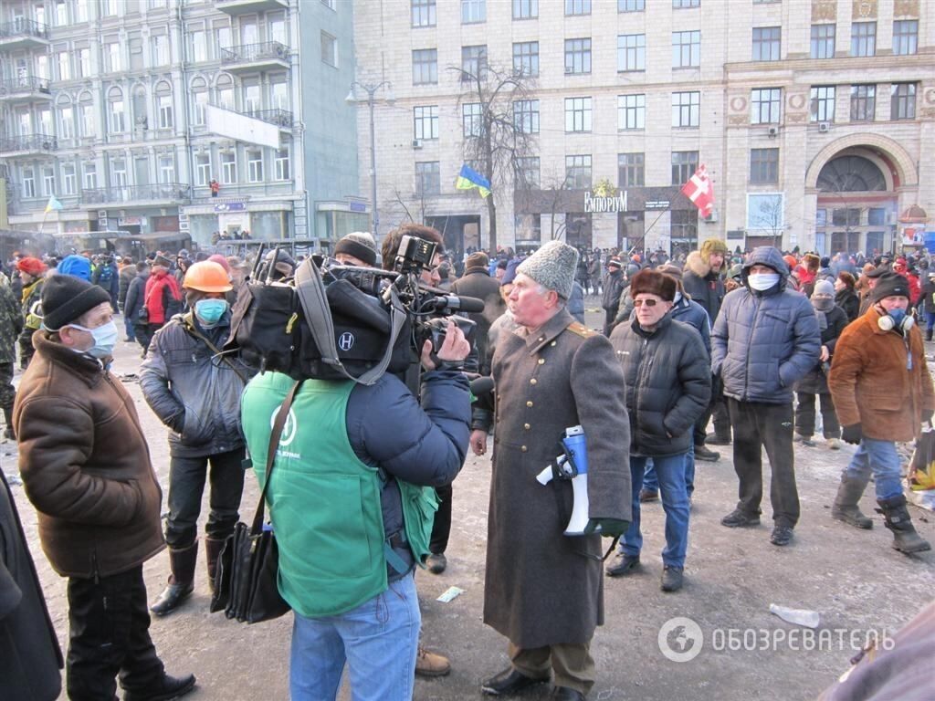 Митингующие против спецназа: противостояние в центре Киева продолжается