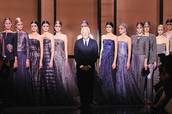 Неделя высокой моды в Париже: весна 2014 от Armani Privé