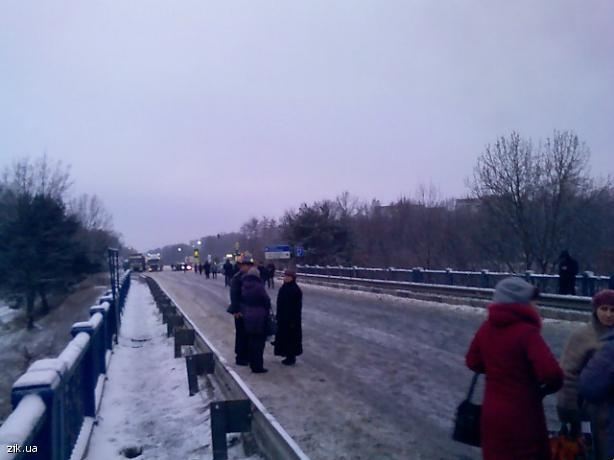 Блокирование трассы на Львовщине: открыто уголовное производство