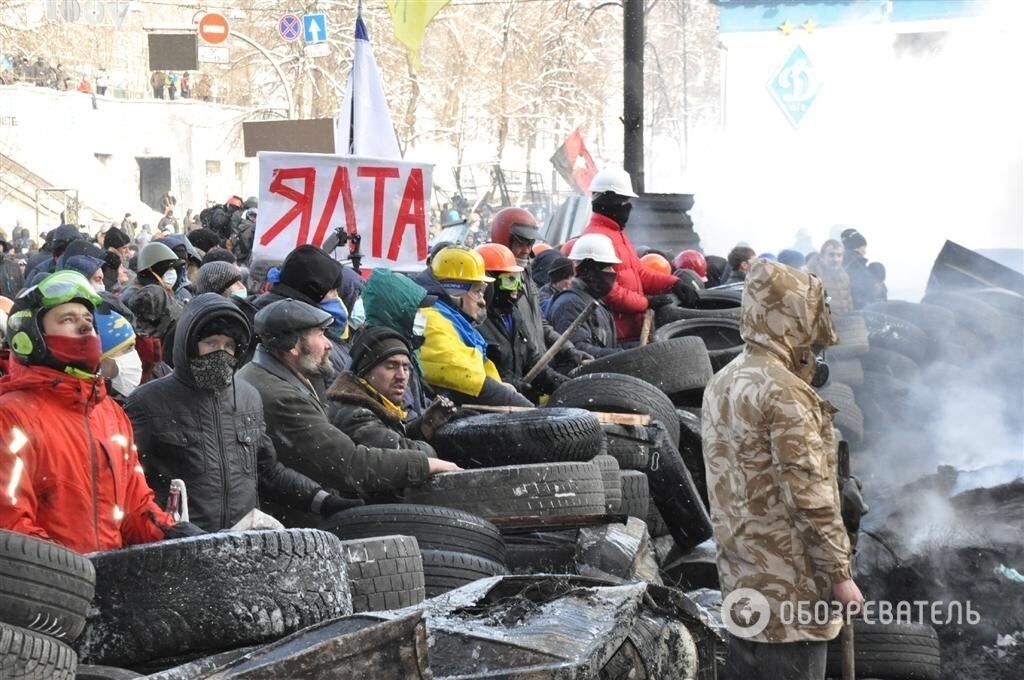 Евромайдан: трудовые будни и встречи на баррикадах