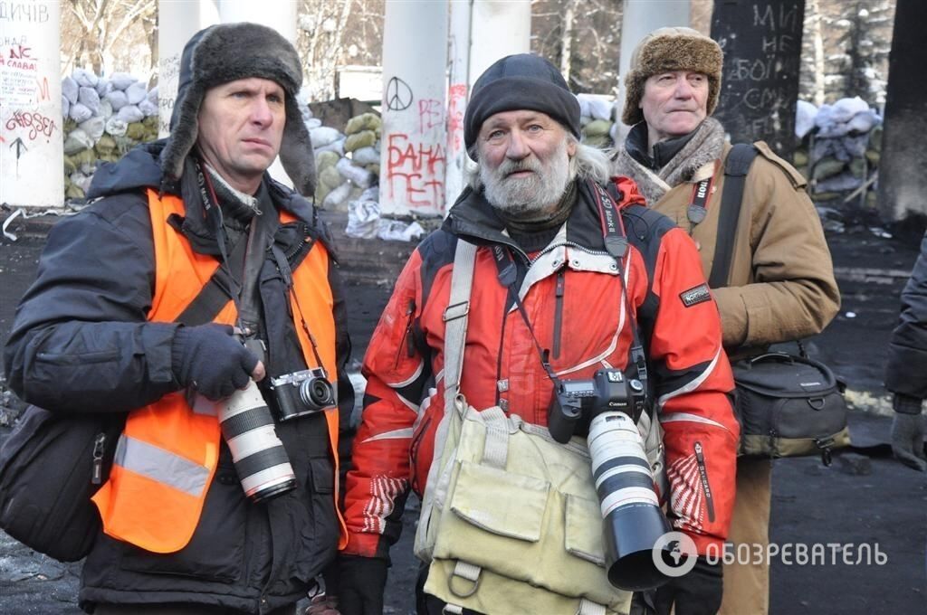 Лица и маски Евромайдана. Ч.4: казаки, беркутовцы и журналисты