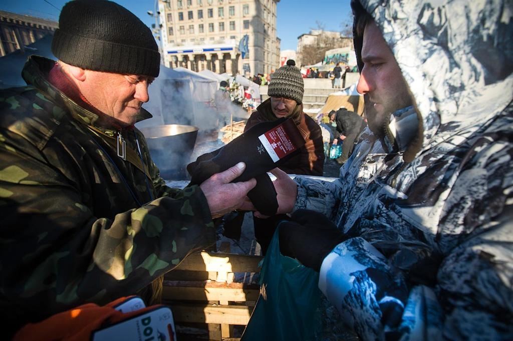 Баррикады на Грушевского