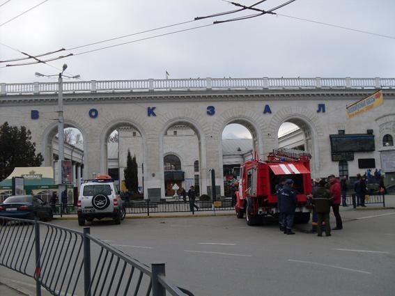 В Симферополе задержали "минера" поезда