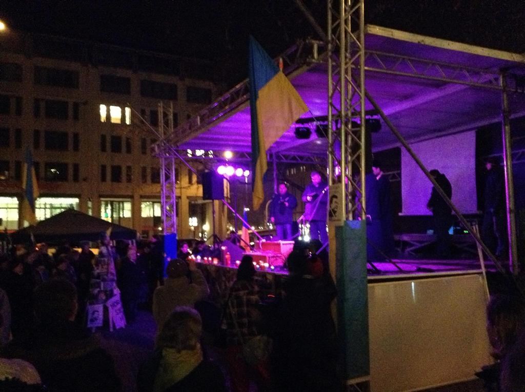 У Мюнхені стартувала триденна акція на підтримку Евромайдана