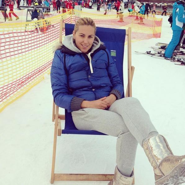 Клочкова получила травму, катаясь на лыжах в Буковеле