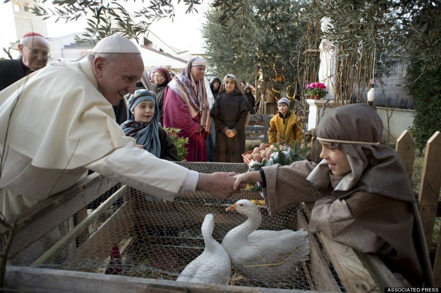 Фото Папи Франциска з ягням "розтопило серця"