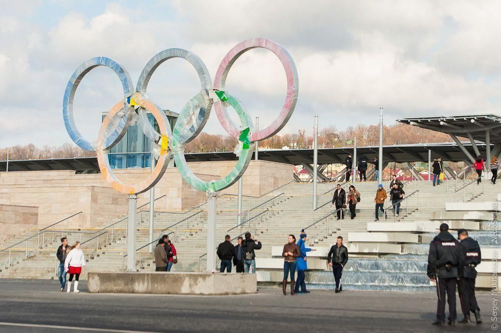 Як виглядають Олімпійські об'єкти з повітря