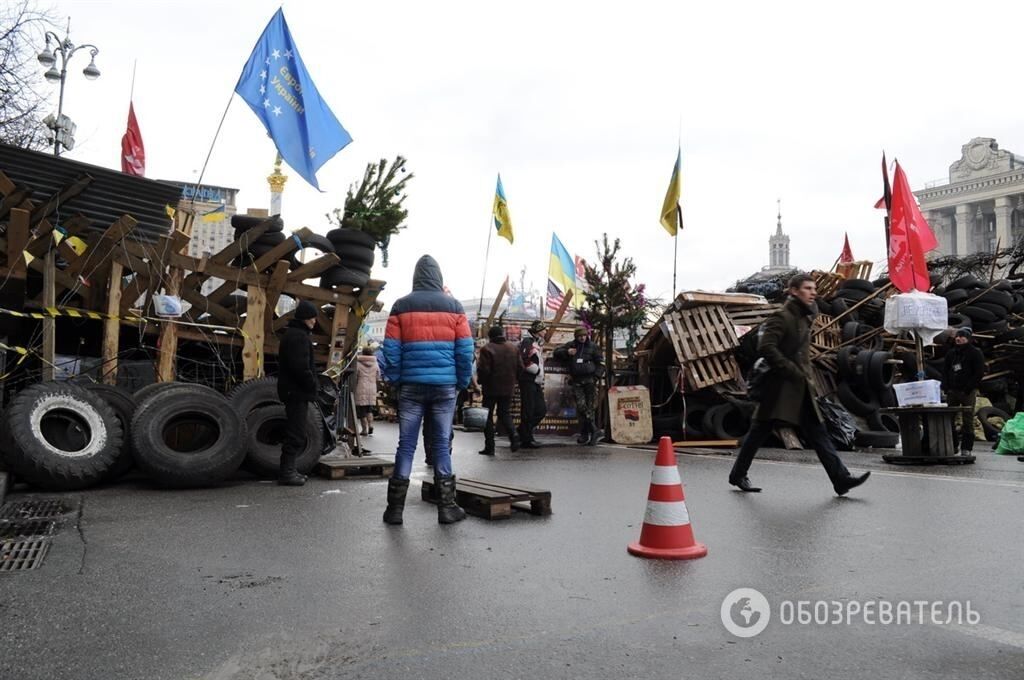 Евромайдан укрепил оборону