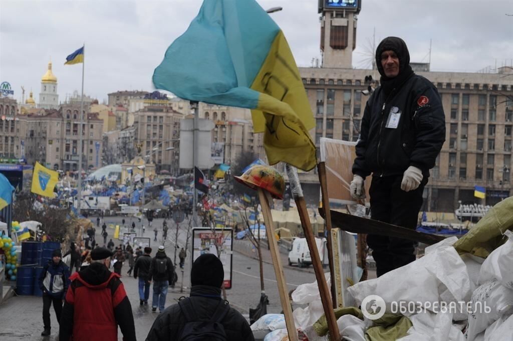 Евромайдан укрепил оборону