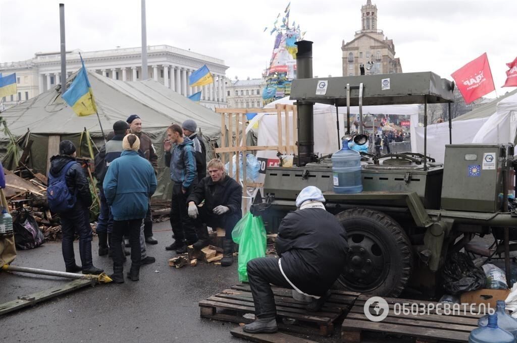 Евромайдан укрепил оборону