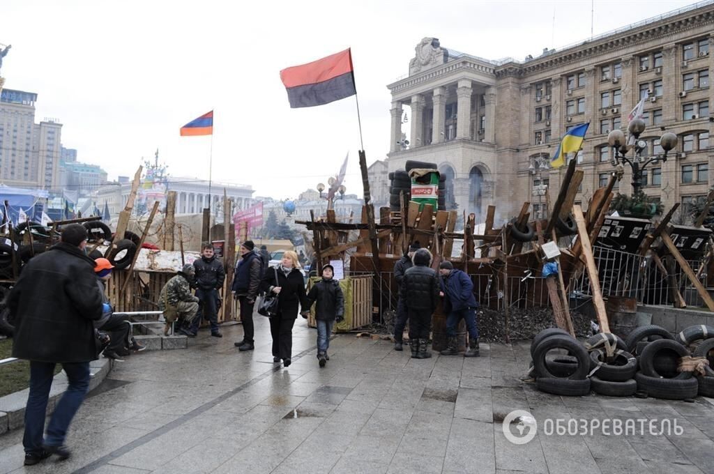 Евромайдан укрепил оборону