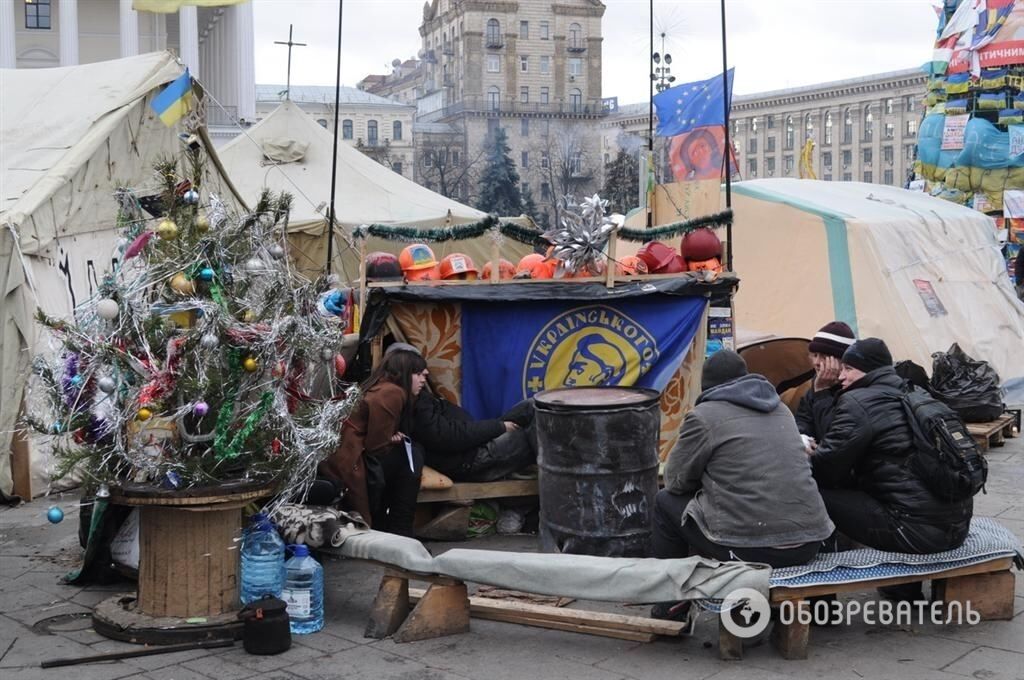 Евромайдан укрепил оборону