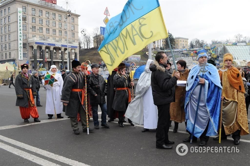 Евромайдан укрепил оборону