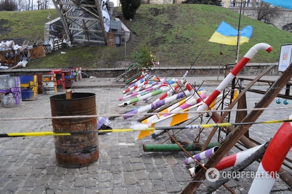 Евромайдан укрепил оборону