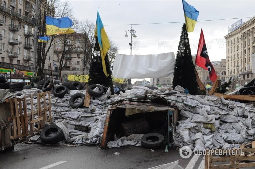 Евромайдан укрепил оборону