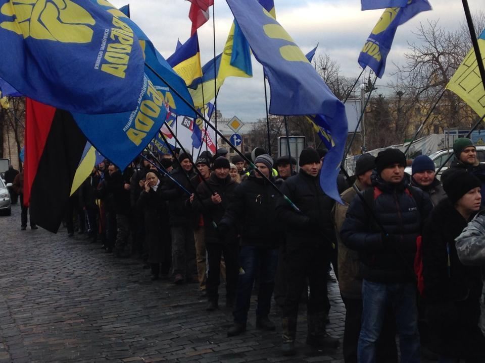 Евромайдан вимагав відставки Захарченко під МВС
