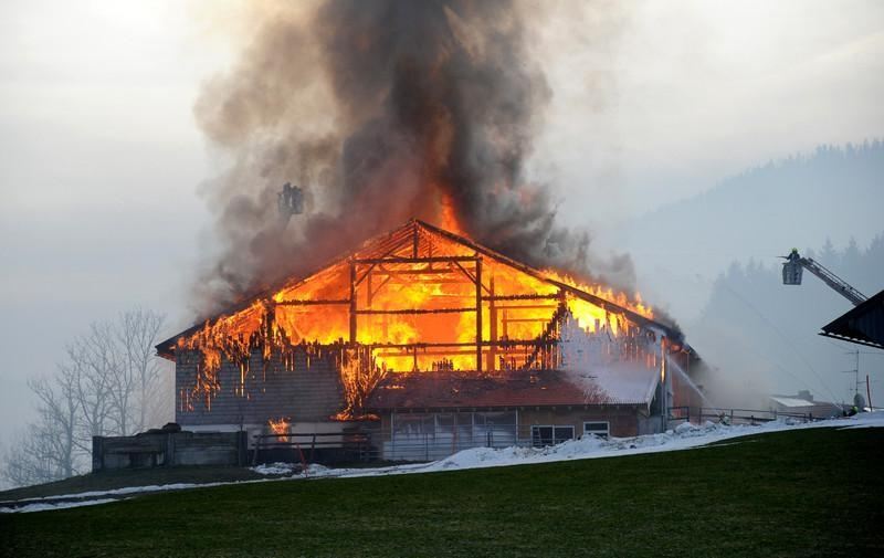 В Рупольдинге сгорел дом сборной Швеции по биатлону
