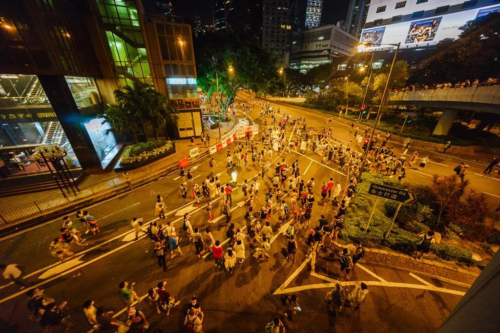 Революция зонтов в Гонконге