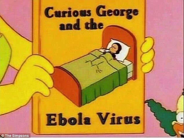 "Симпсоны" предсказали вспышку эпидемии "Эболы" еще в 1997 году