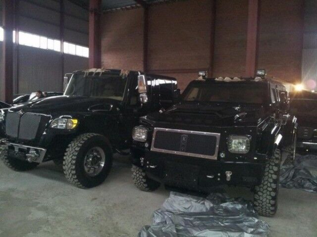 Автомобили из парка Януковича стали броневиками в зоне АТО