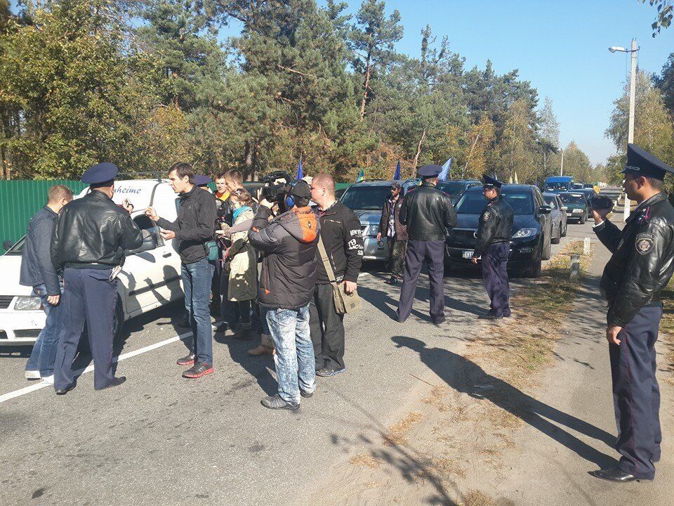 Автомайдан приїхав "в гості" до Порошенка: опубліковано фото