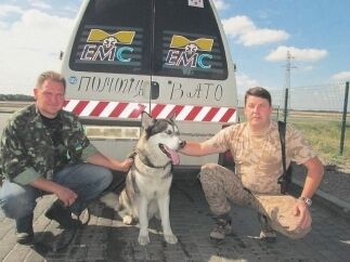У зоні АТО собаки рятують життя українських військових