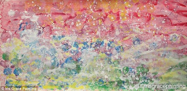 Кошка вдохновила 5-летнюю девочку-аутиста писать невероятные картины 