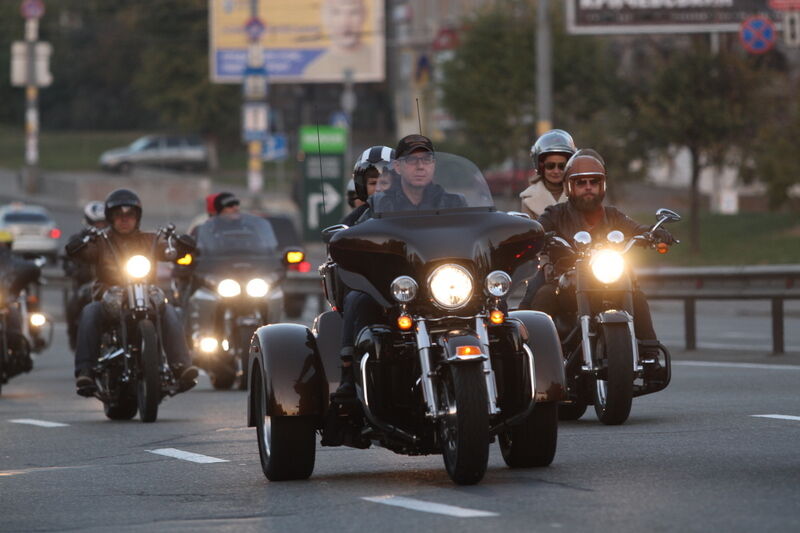 Байкер Шовковский закрыл мотосезон-2014 в Киеве