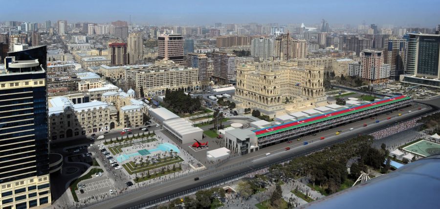 Опубликованы эскизы будущей трассы Формулы-1 в Баку