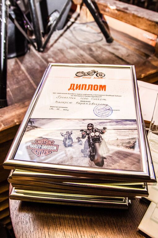 Байкер Шовковский закрыл мотосезон-2014 в Киеве