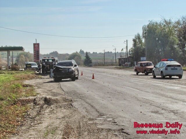 На Винниччине скандальный глава областного штаба Ляшко устроил ДТП