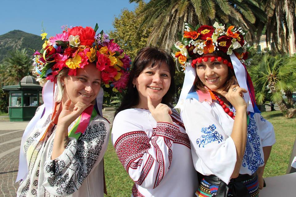 Украинцы в Италии протестовали против путинской агрессии