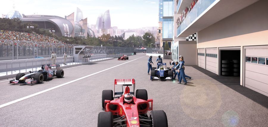 Опубликованы эскизы будущей трассы Формулы-1 в Баку