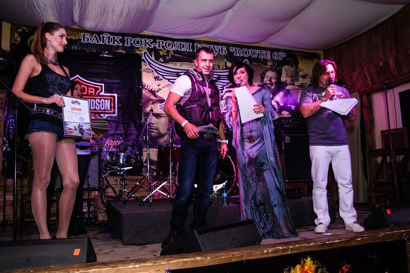 Байкер Шовковский закрыл мотосезон-2014 в Киеве