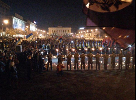 В Киеве, Харькове и Одессе прошли многолюдные "Марши героев": опубликованы фото и видео