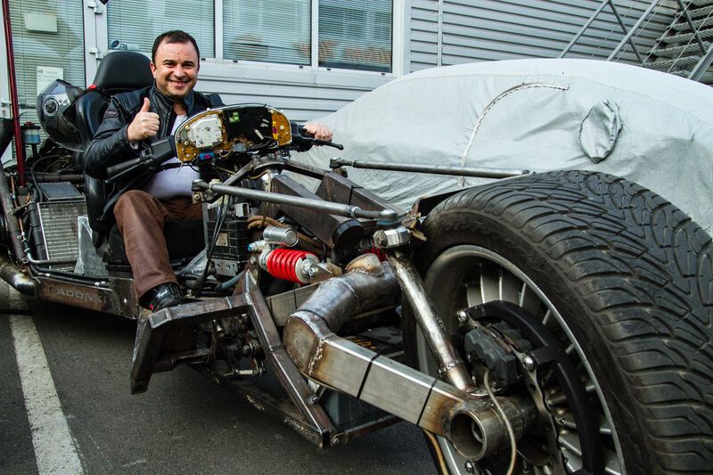 Байкер Шовковский закрыл мотосезон-2014 в Киеве