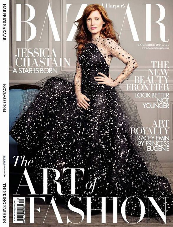 Джессика Честейн: не женщина, а картина 