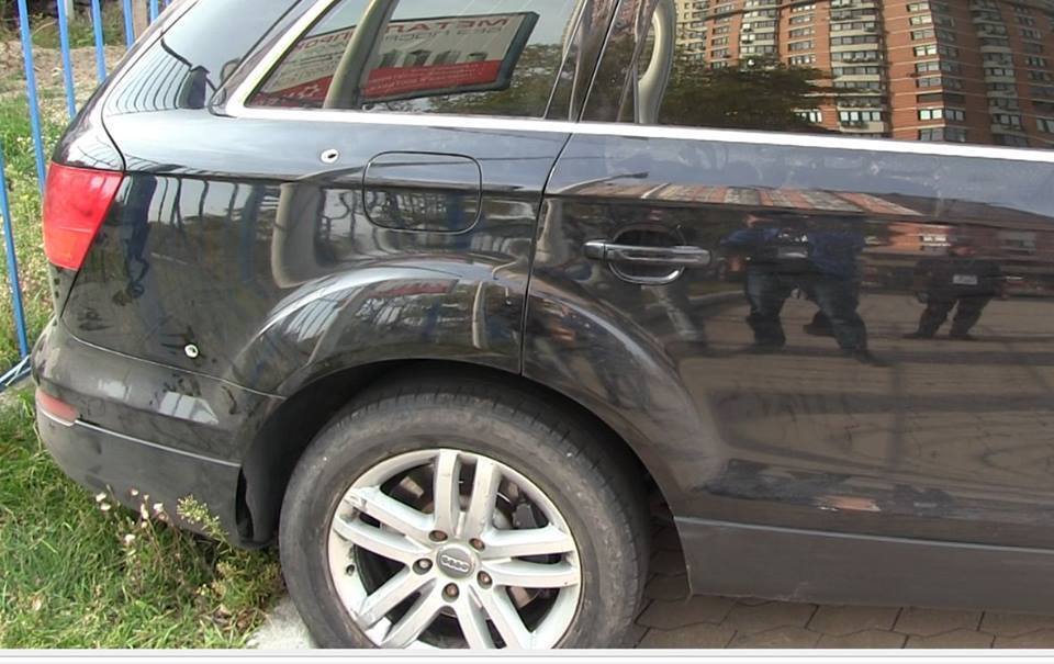 Знайдено автомобіль Губарєва з "кульовими отворами"