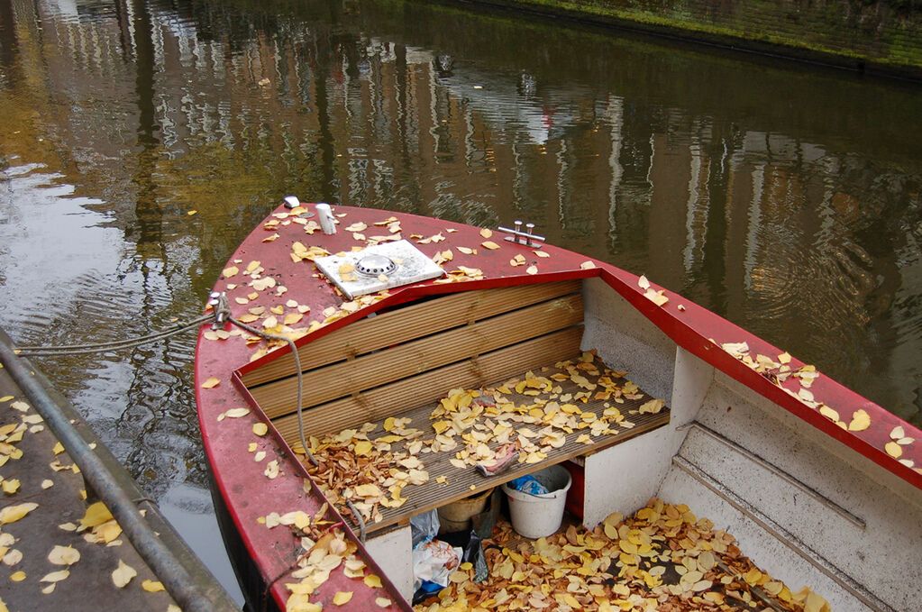 Такой разный и красочный Амстердам: осень на воде