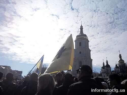 Сотня новобранцев "Азова" отправилась в зону АТО: опубликованы фото и видео