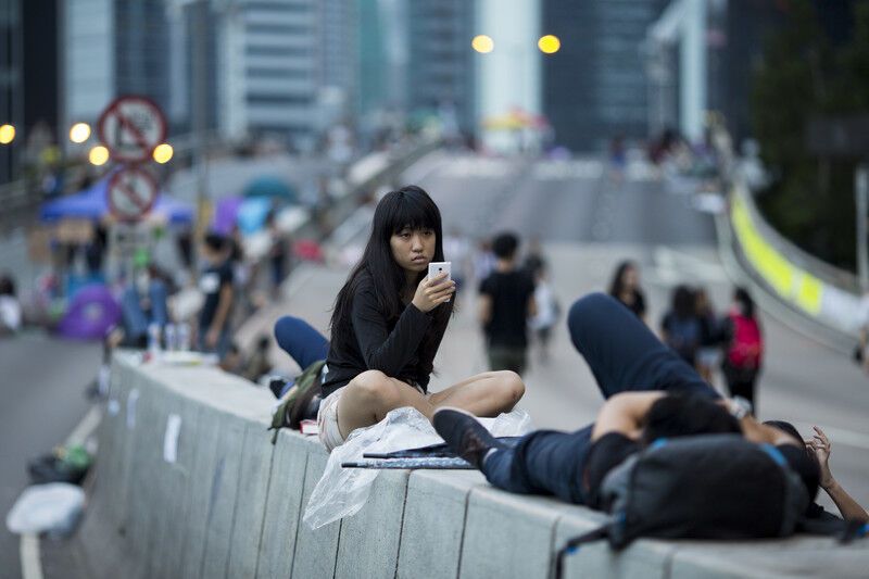 Гонконгский "Майдан": ультиматум властям и блокирование админзданий