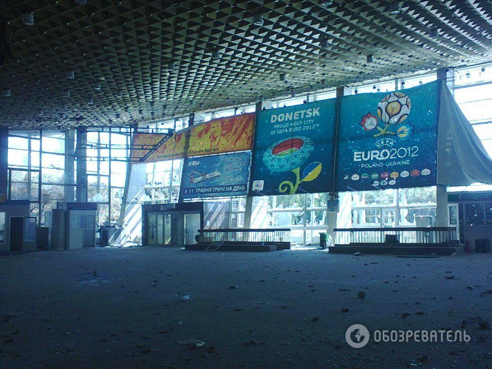 "Кіборг" про бої в донецькому аеропорту: уцілів тільки бокс з літаком Ахметова