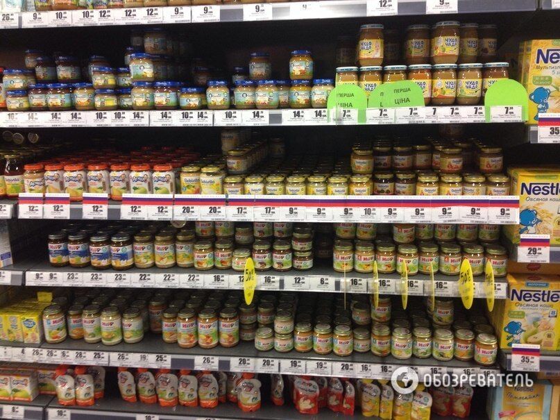 В Киеве не все супермаркеты указали "Сделано в России"